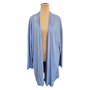 Intimately Free People Light Blue Lightweight Duster Cardigan Sz XL